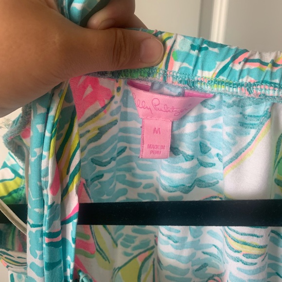 Lilly Pulitzer Ugotta Regatta Ritz Romper Size M - Picture 3 of 4